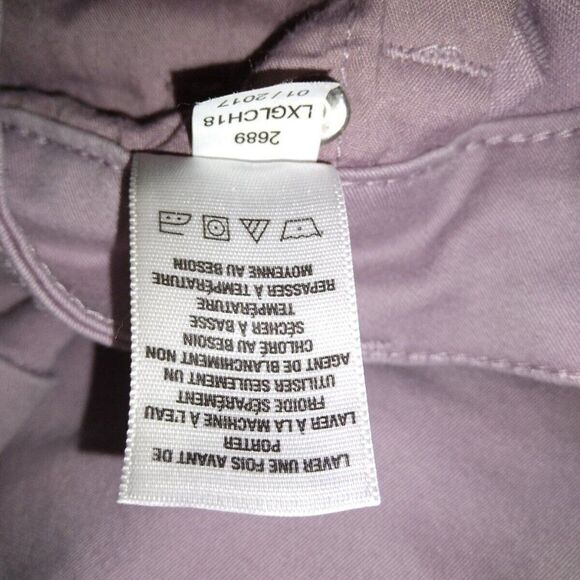 Aeropostale High Waisted Midi Lavender Size 4 - Picture 4 of 6